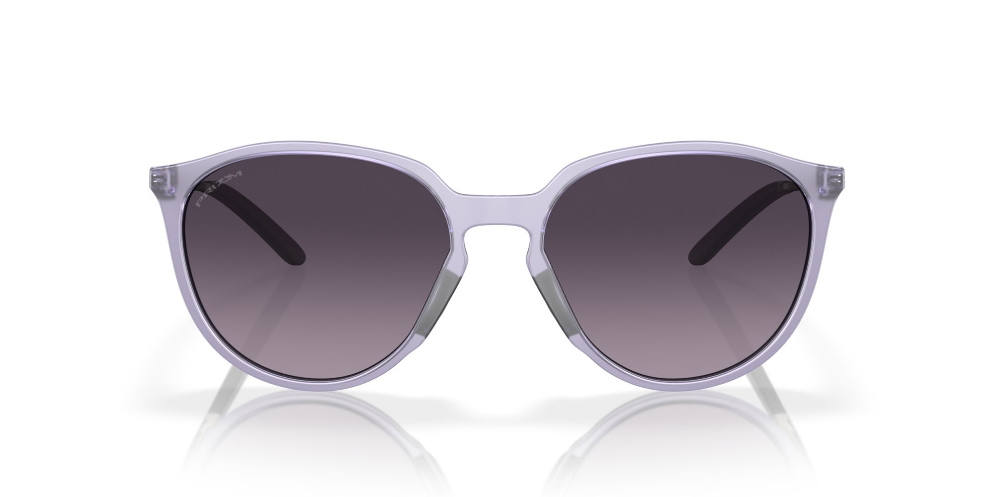 Occhiali da sole Oakley Sielo OO 9288 (928806) colore lilla opaco forma rotondo lenti prizm grey sfumato