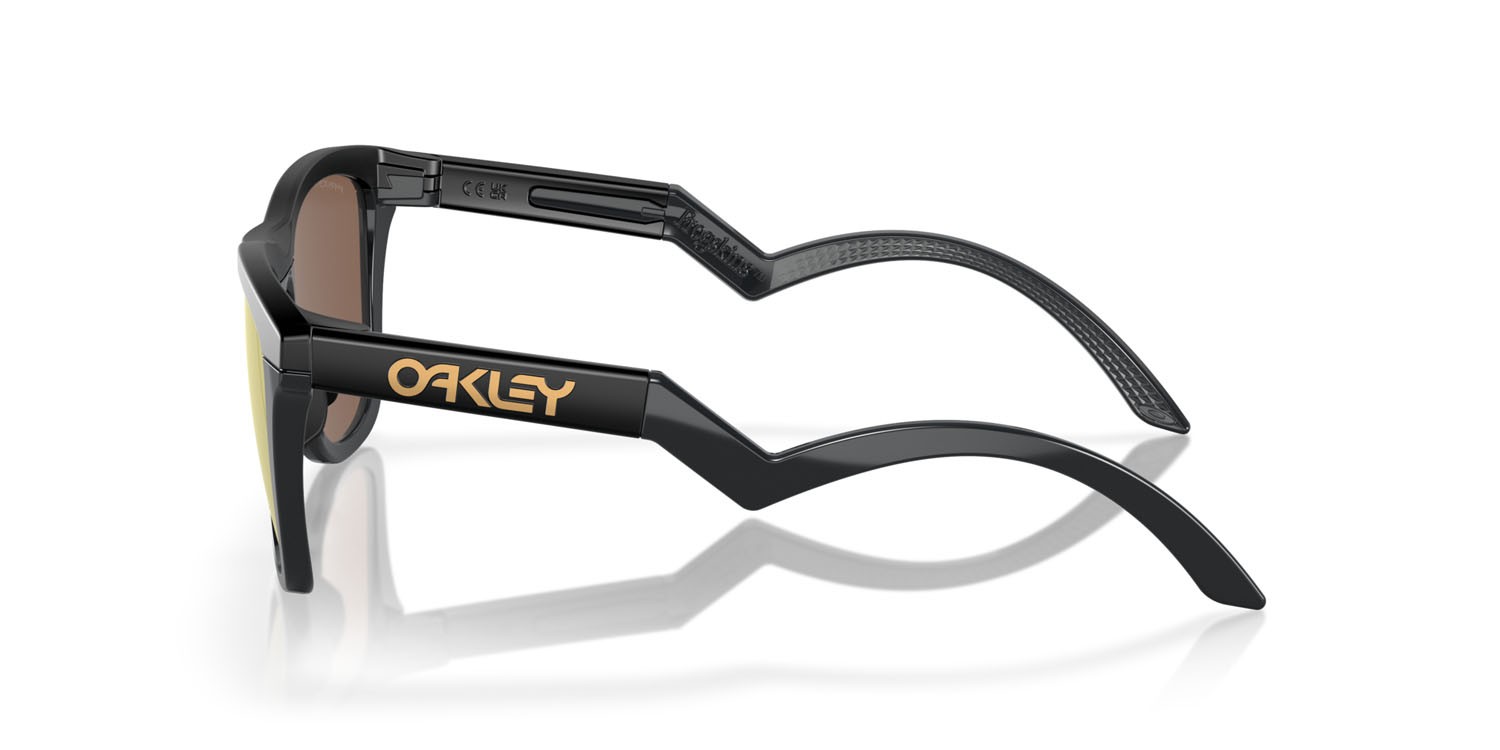 Sonnenbrillen Oakley Frogskins Hybrid OO 9289 (928906) farbe nero opaco form rund gläser prizm 24k polarized