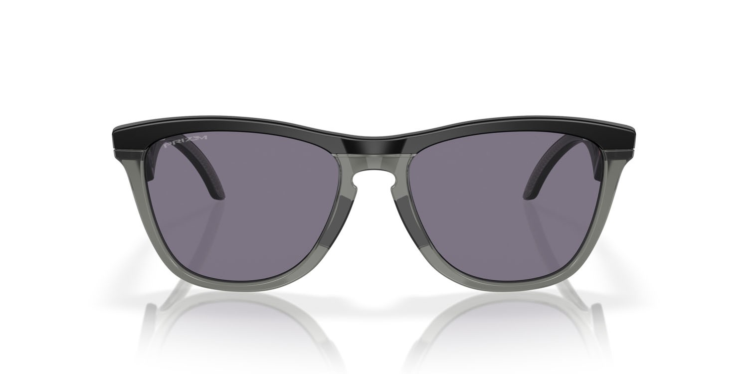 Sonnenbrillen Oakley Frogskins Hybrid OO 9289 (928907) farbe nero opaco form rund gläser prizm grey