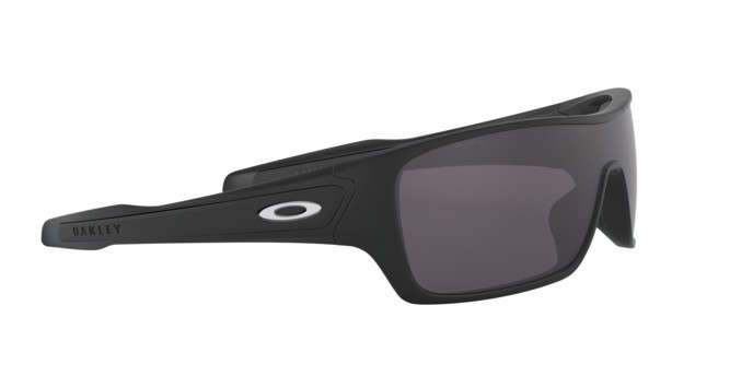 Sonnenbrillen Oakley Turbine rotor OO 9307 (930728) farbe matte black form rechteckig gläser prizm grey polarized