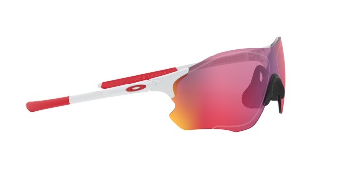 Sonnenbrillen Oakley Evzero path OO 9308 (930806) farbe matte white form rechteckig gläser prizm road