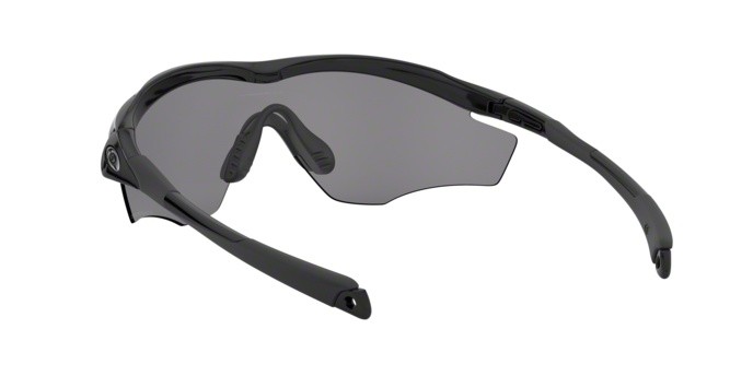 Sonnenbrillen Oakley M2 frame xl OO 9343 (934309) farbe polished black form unregelmäßig gläser black irid polar