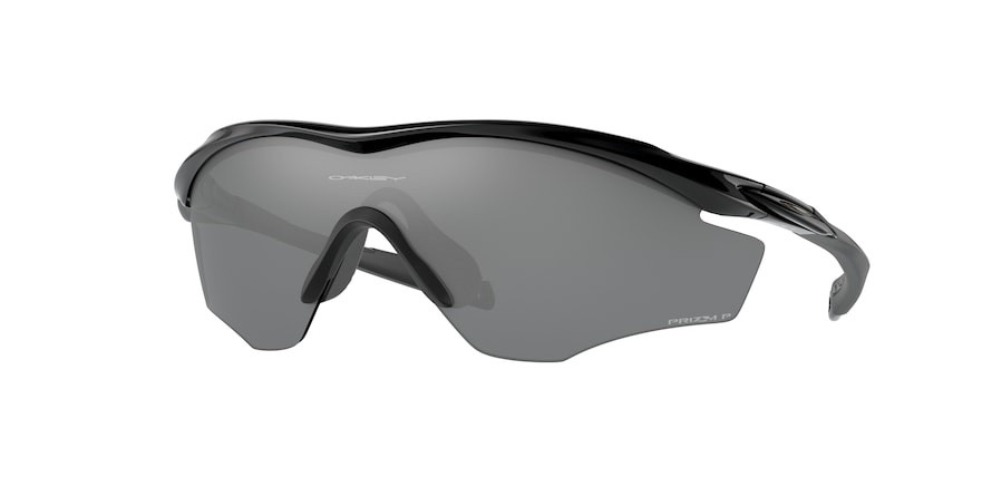 Sonnenbrillen Oakley M2 frame xl OO 9343 (934320) farbe polished black form unregelmäßig gläser prizm black polarized