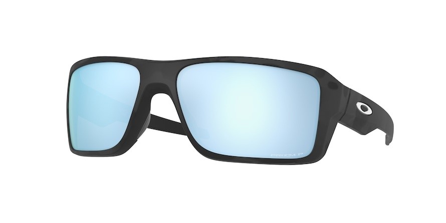 Sonnenbrillen Oakley Double edge OO 9380 (938027) farbe matte black camo form rechteckig gläser prizm deep water polarized
