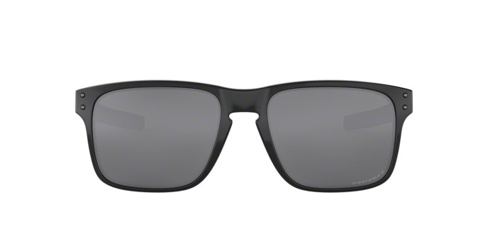Sunglasses Oakley Holbrook mix OO 9384 (938406) color polished black shape rectangle lenses prizm black polarized