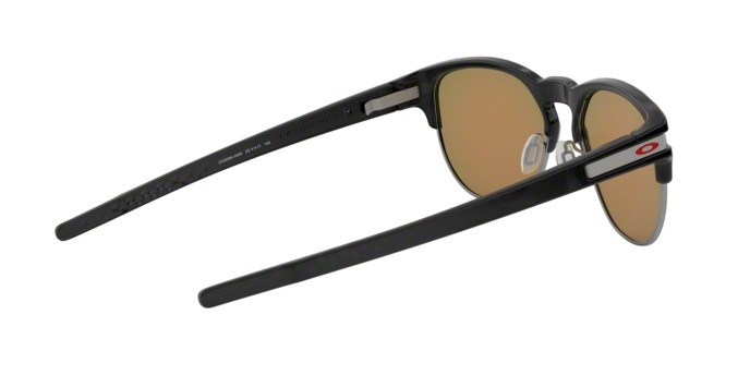 Sonnenbrillen Oakley Latch key OO 9394 (939404) farbe polished black ink form rund gläser prizm ruby