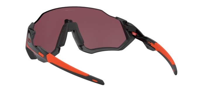 Sonnenbrillen Oakley Flight jacket OO 9401 (940113) farbe matte black form rechteckig gläser prizm road black