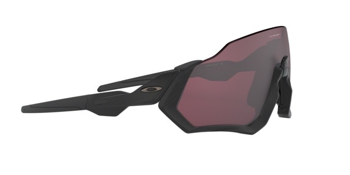 Sonnenbrillen Oakley Flight jacket OO 9401 (940119) farbe matte black form rechteckig gläser prizm road black