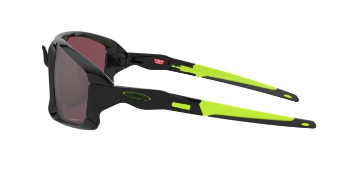 Sonnenbrillen Oakley Field jacket OO 9402 (940210) farbe polished black form rechteckig gläser prizm road black