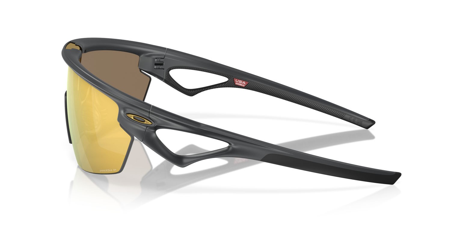 Sonnenbrillen Oakley Sphaera OO 9403 (940304) farbe carbonio opaco form maske gläser prizm 24k polarized