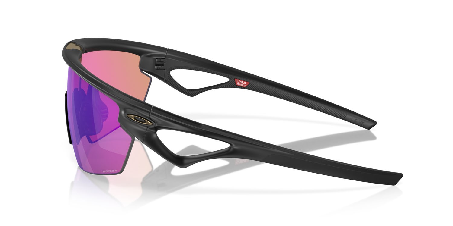 Sonnenbrillen Oakley Sphaera OO 9403 (940306) farbe nero opaco form maske gläser prizm golf