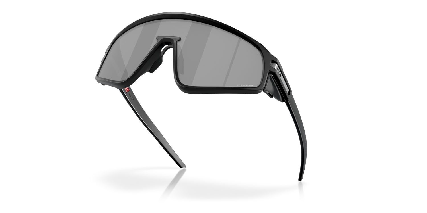Sonnenbrillen Oakley Latch Panel OO 9404 (940401) farbe nero opaco form maske gläser prizm black