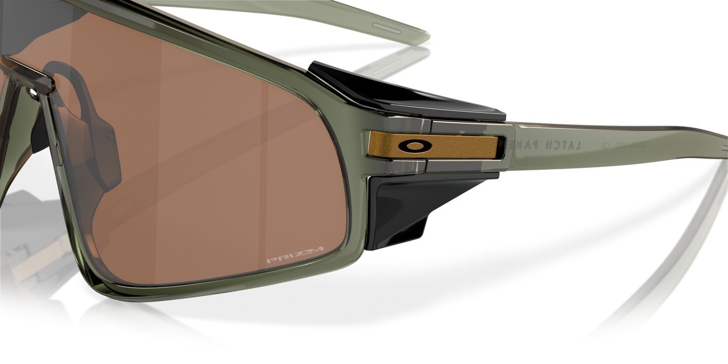Sonnenbrillen Oakley Latch Panel OO 9404 (940403) farbe verde oliva/inchiostro form maske gläser prizm tungsten