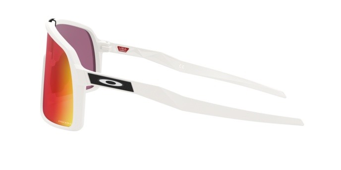 Sonnenbrillen Oakley Sutro OO 9406 (940606) farbe matte white form rechteckig gläser prizm road