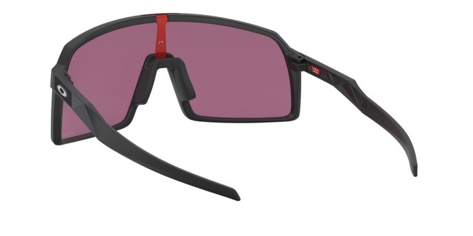 Sunglasses Oakley Sutro OO 9406 (940608) color matte black shape rectangle lenses prizm road