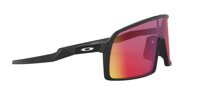Sunglasses Oakley Sutro OO 9406 (940608) color matte black shape rectangle lenses prizm road
