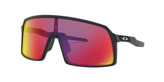 Sunglasses Oakley Sutro OO 9406 (940608) color matte black shape rectangle lenses prizm road