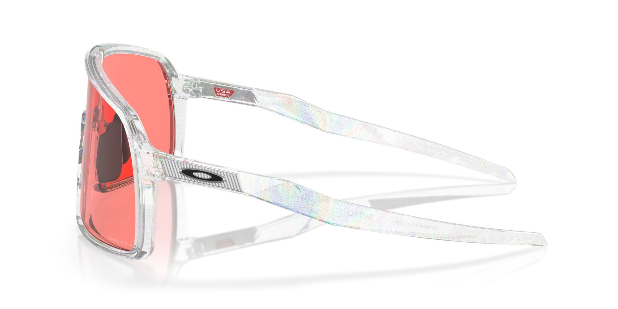 Sonnenbrillen Oakley Sutro OO 9406 (9406A7) farbe moon dust form maske gläser prizm peach