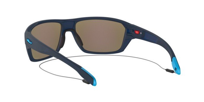 Sonnenbrillen Oakley Split shot OO 9416 (941604) farbe matte translucent blue form rechteckig gläser prizm sapphire polarized