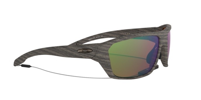 Sonnenbrillen Oakley Split shot OO 9416 (941617) farbe woodgrain form rechteckig gläser prizm shallow h2o polarized