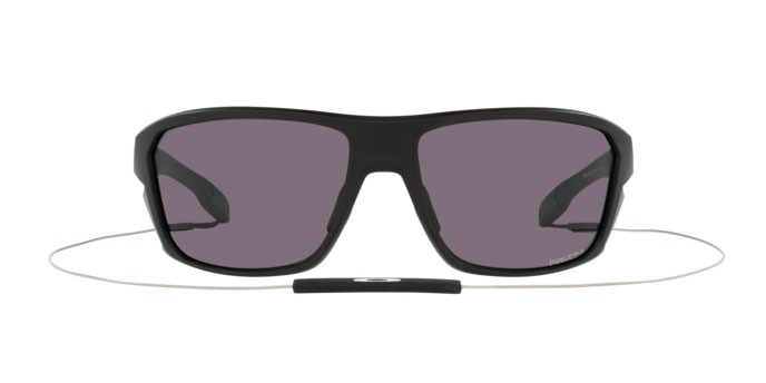 Sonnenbrillen Oakley Split shot OO 9416 (941630) farbe matte black form rechteckig gläser prizm grey