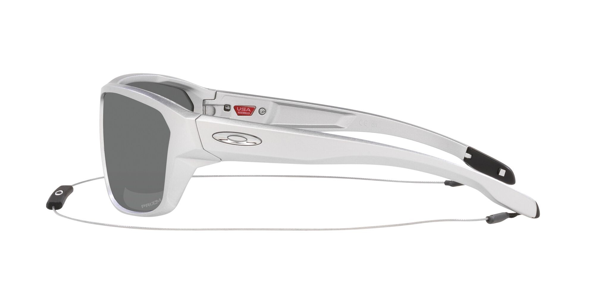 Sonnenbrillen Oakley Split Shot OO 9416 (941634) farbe x-silver form rechteckig gläser prizm black
