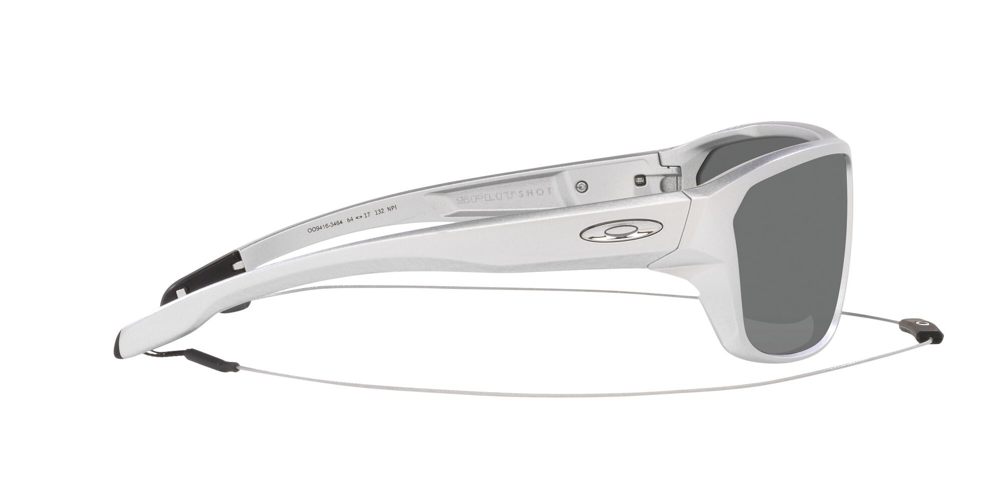 Sonnenbrillen Oakley Split Shot OO 9416 (941634) farbe x-silver form rechteckig gläser prizm black
