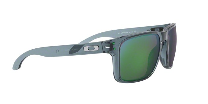 Sonnenbrillen Oakley Holbrook xl OO 9417 (941714) farbe crystal black form quadratisch gläser prizm jade