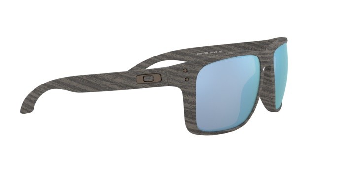 Sonnenbrillen Oakley Holbrook xl OO 9417 (941719) farbe woodgrain form quadratisch gläser prizm deep h2o polarized