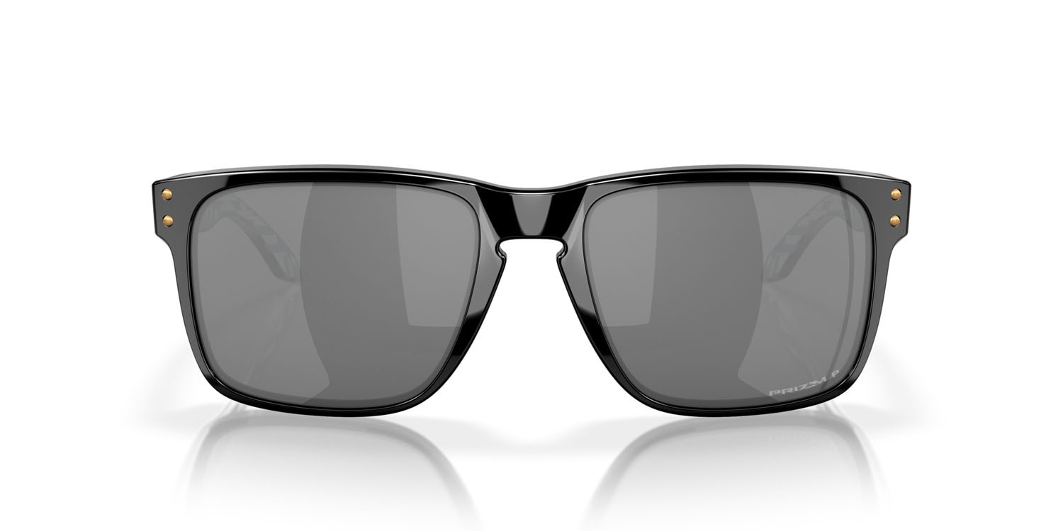 Sonnenbrillen Oakley Holbrook XL OO 9417 (941743) farbe nero form quadratisch gläser prizm black polarized