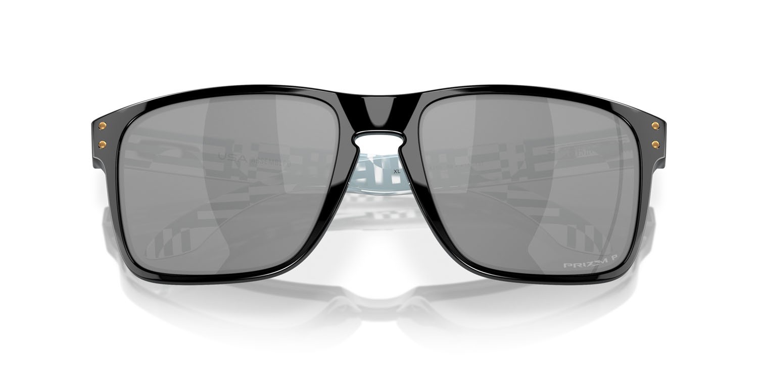 Sonnenbrillen Oakley Holbrook XL OO 9417 (941743) farbe nero form quadratisch gläser prizm black polarized