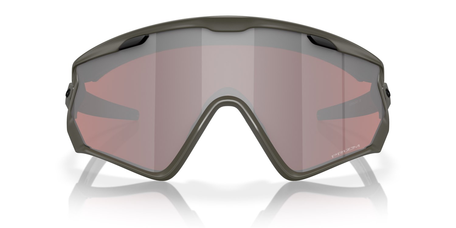 Sonnenbrillen Oakley OO 9418 (941826) farbe verde oliva opaco form maske gläser prizm snow black iridium