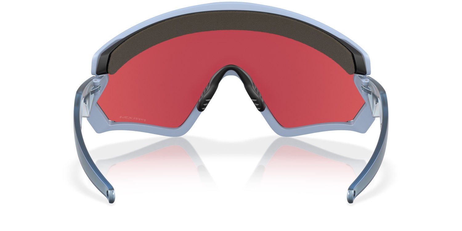 Sonnenbrillen Oakley OO 9418 (941827) farbe matte translucent stonewash form maske gläser prizm snow sapphire