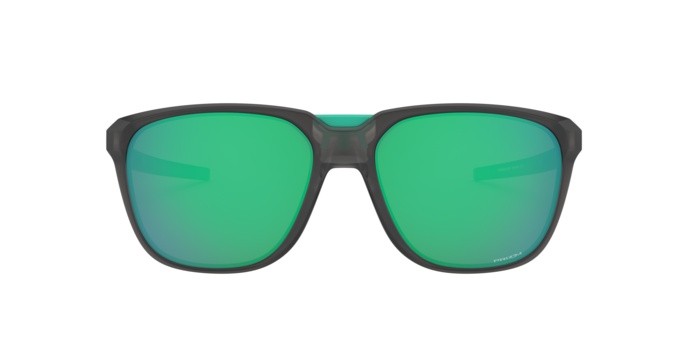 Sonnenbrillen Oakley anorak OO 9420 (942003) farbe matte grey smoke form quadratisch gläser prizm jade