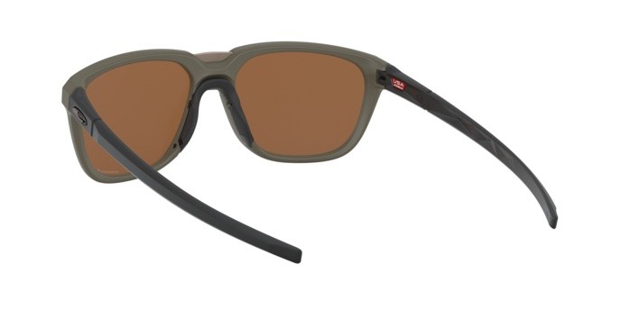 Sonnenbrillen Oakley anorak OO 9420 (942007) farbe matte olive form quadratisch gläser prizm tungsten polarized