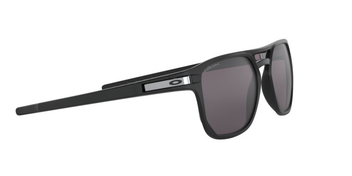 Sonnenbrillen Oakley Latch beta OO 9436 (943601) farbe matte black form quadratisch gläser prizm grey
