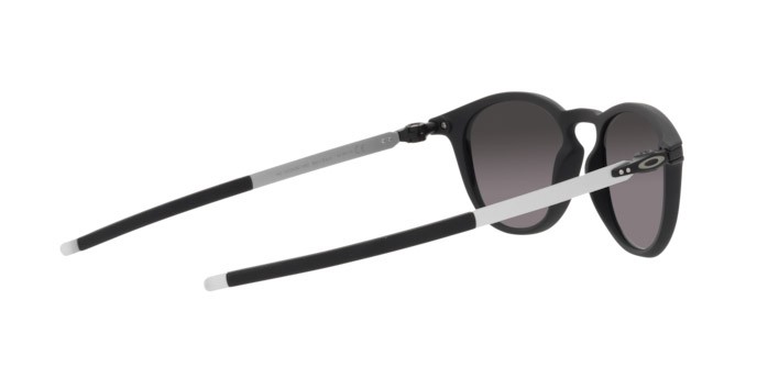 Sonnenbrillen Oakley Pitchman R OO 9439 (943914) farbe satin black form rund gläser prizm grey gradient