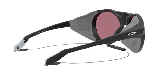 Sonnenbrillen Oakley Clifden OO 9440 (944001) farbe matte black form rund gläser prizm snow black