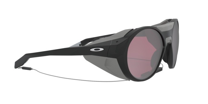 Sonnenbrillen Oakley Clifden OO 9440 (944001) farbe matte black form rund gläser prizm snow black