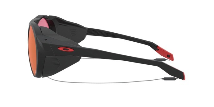 Sonnenbrillen Oakley Clifden OO 9440 (944003) farbe matte black form rund gläser prizm snow torch