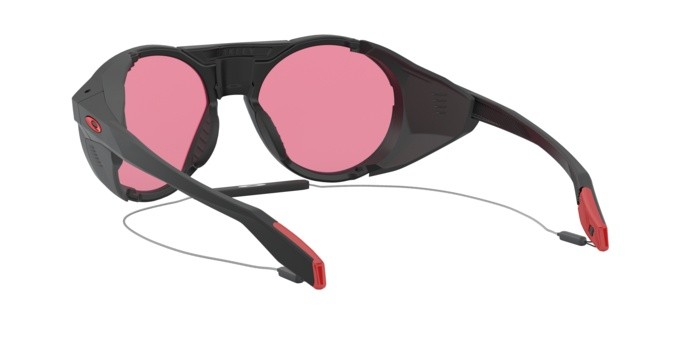 Sonnenbrillen Oakley Clifden OO 9440 (944003) farbe matte black form rund gläser prizm snow torch