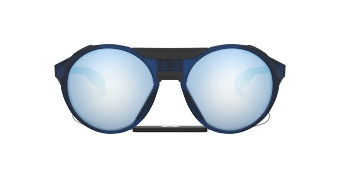 Occhiali da sole Oakley Clifden OO 9440 (944005) colore matte translucent blue forma rotondo lenti prizm deep h2o polarized