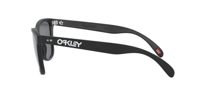 Sonnenbrillen Oakley Frogskins 35th OO 9444 (944402) farbe matte black form rund gläser prizm black