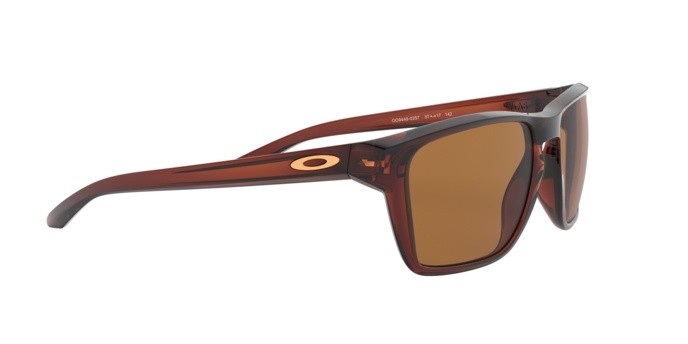 Sonnenbrillen Oakley Sylas OO 9448 (944802) farbe polished rootbeer form rechteckig gläser prizm bronze