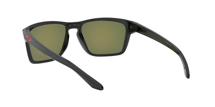 Sonnenbrillen Oakley Sylas OO 9448 (944805) farbe black ink form rechteckig gläser prizm ruby polarized