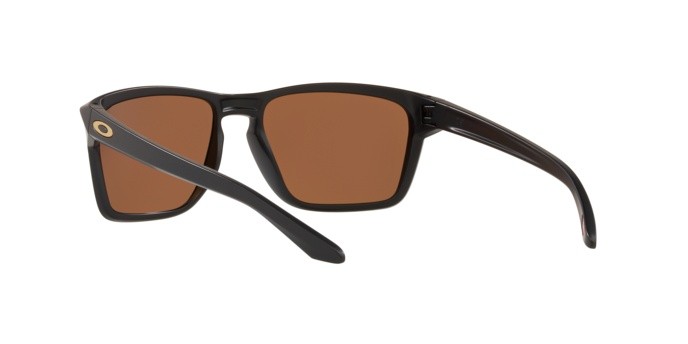 Sonnenbrillen Oakley Sylas OO 9448 (944815) farbe matte black form rechteckig gläser prizm 24k polarized