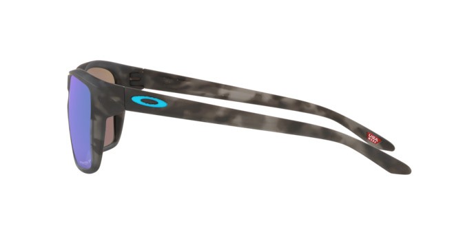 Sonnenbrillen Oakley Sylas OO 9448 (944828) farbe matte black tortoise form rechteckig gläser prizm sapphire polarized