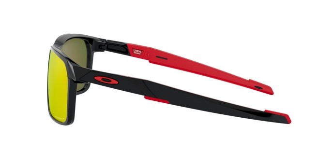 Occhiali da sole Oakley Portal x OO 9460 (946005) colore polished black forma rettangolare lenti prizm ruby polarized