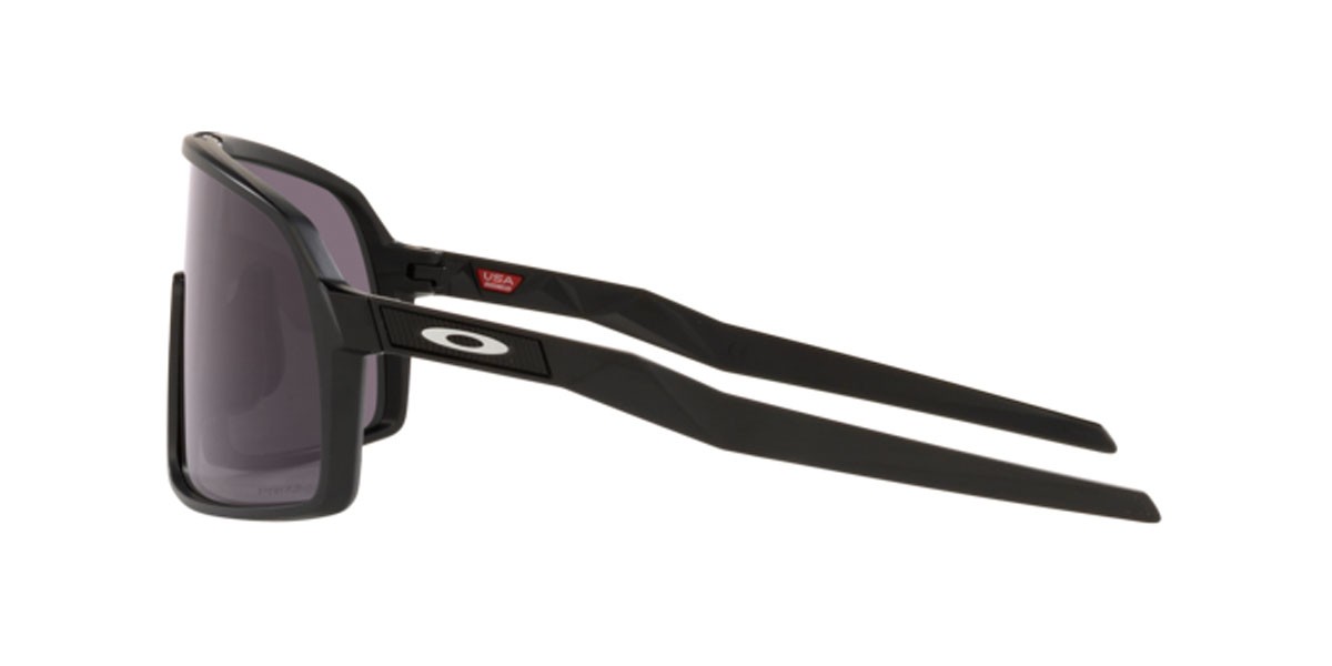 Sunglasses Oakley Sutro s OO 9462 (946207) color matte black shape rectangle lenses prizm grey
