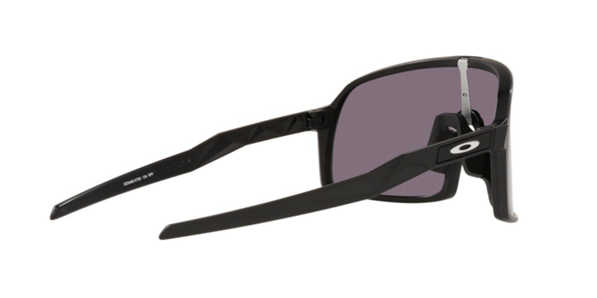 Sunglasses Oakley Sutro s OO 9462 (946207) color matte black shape rectangle lenses prizm grey